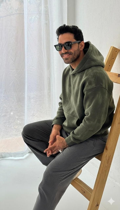 Olive tiedie hoodie