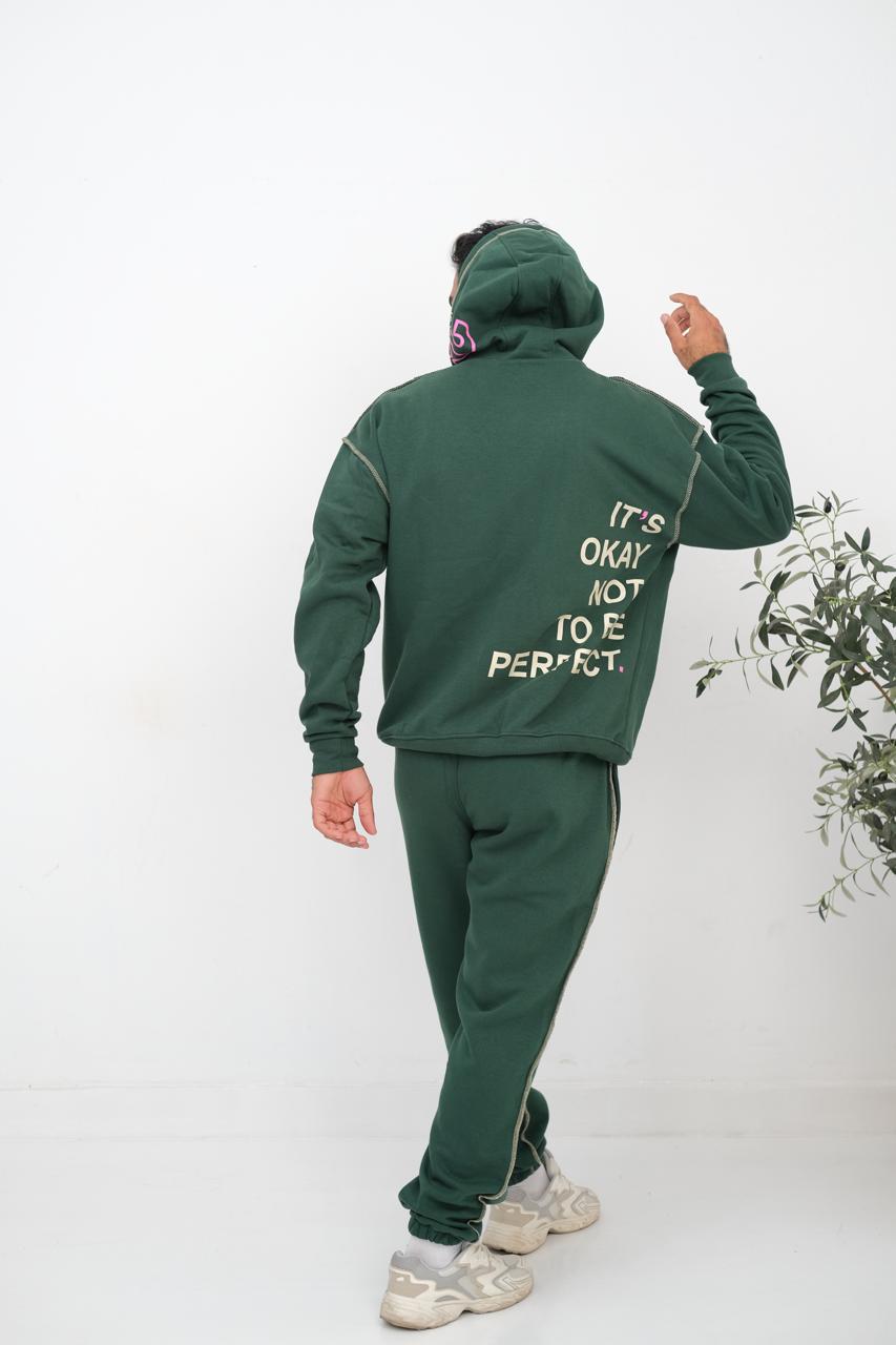 double stitched hoodie